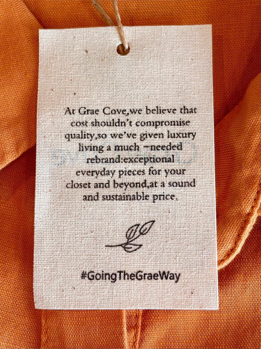 Nwt Grae Cove Blair Linen/Cotton Maxi Shirtdress Cap Sleeve Size Xl Melon Orange — image 6 of 8